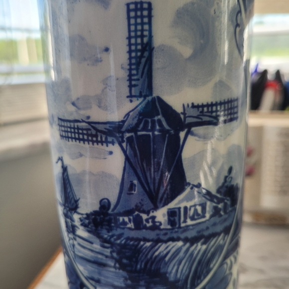 VTG hand painted Holland blue and white porcelain jug - Picture 6 of 9